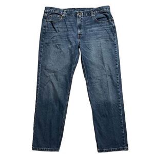 Mens Straight Fit Jeans Size 42x32 Faded Glory